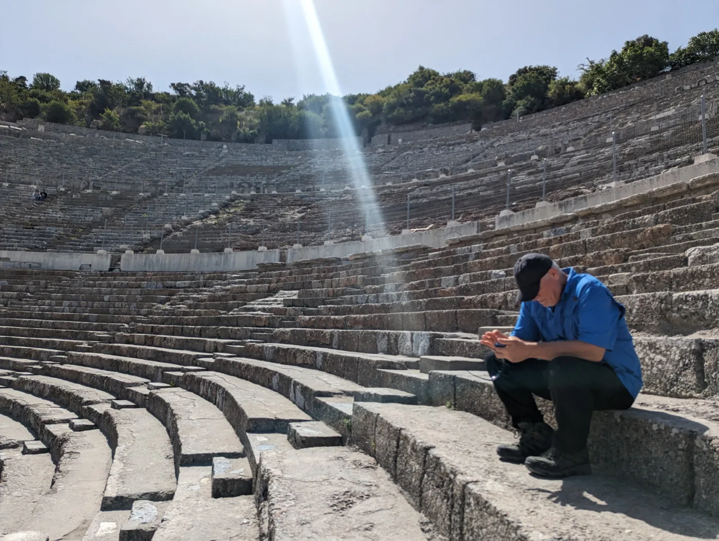 The theater at Ephesus